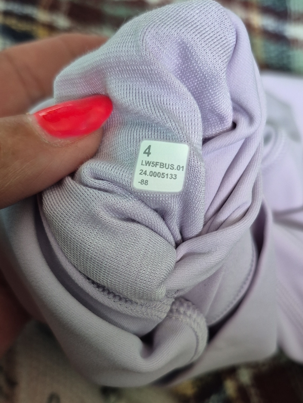 Lululemon Align High-Rise Legging 25" Sz.4 Lavender - Picture 7 of 7
